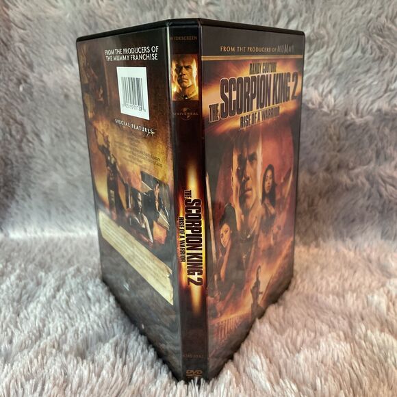 Scorpion King 1 2 DVD Lot Bundle Rise of a Warrior Dwayne The Rock Johnson - Picture 16 of 16